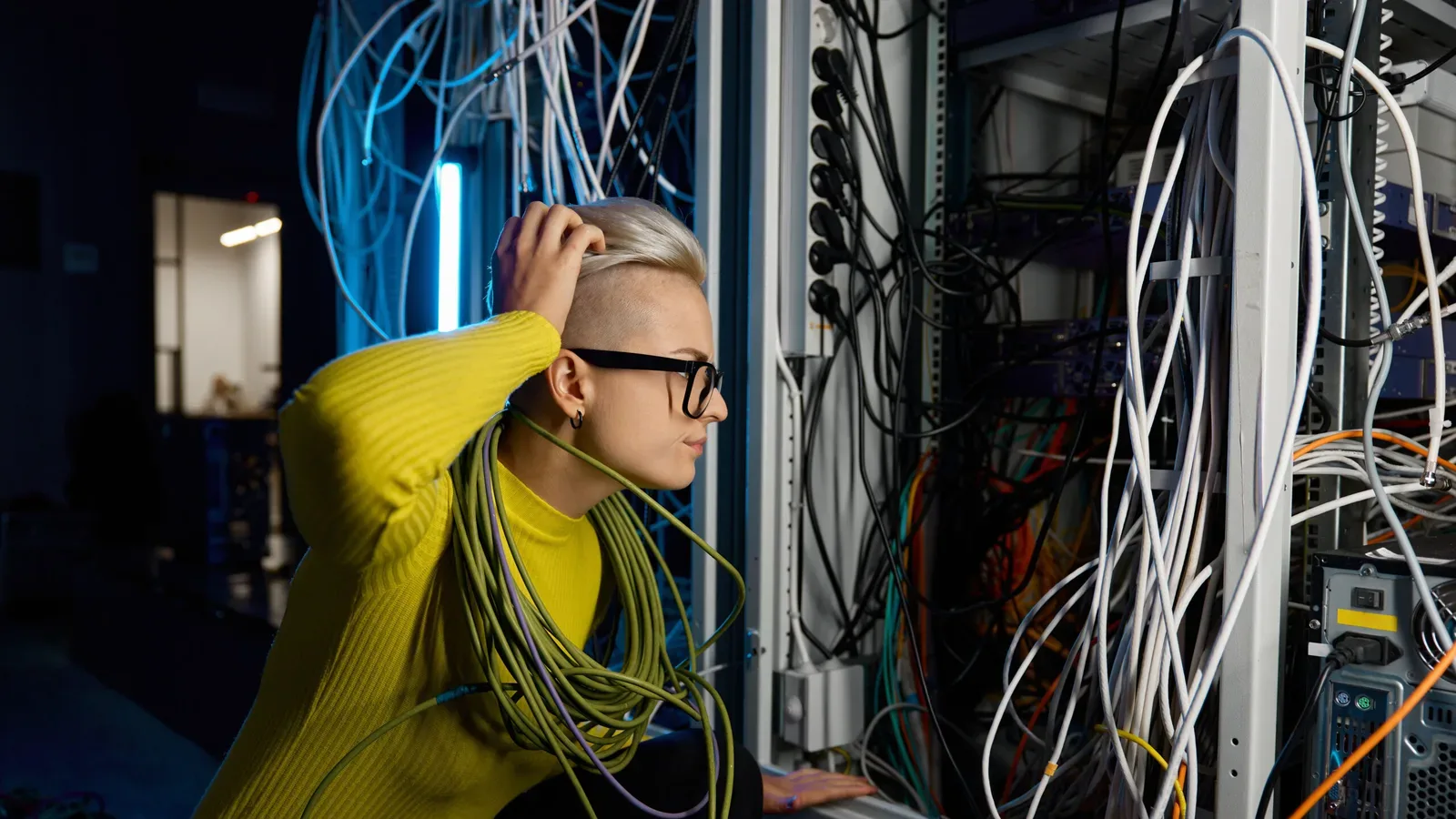 Network audit and optimisation uncovering misconfigured servers