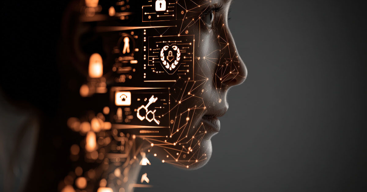 Business professionals working with cybersecurity technology highlighting human factors in digital security